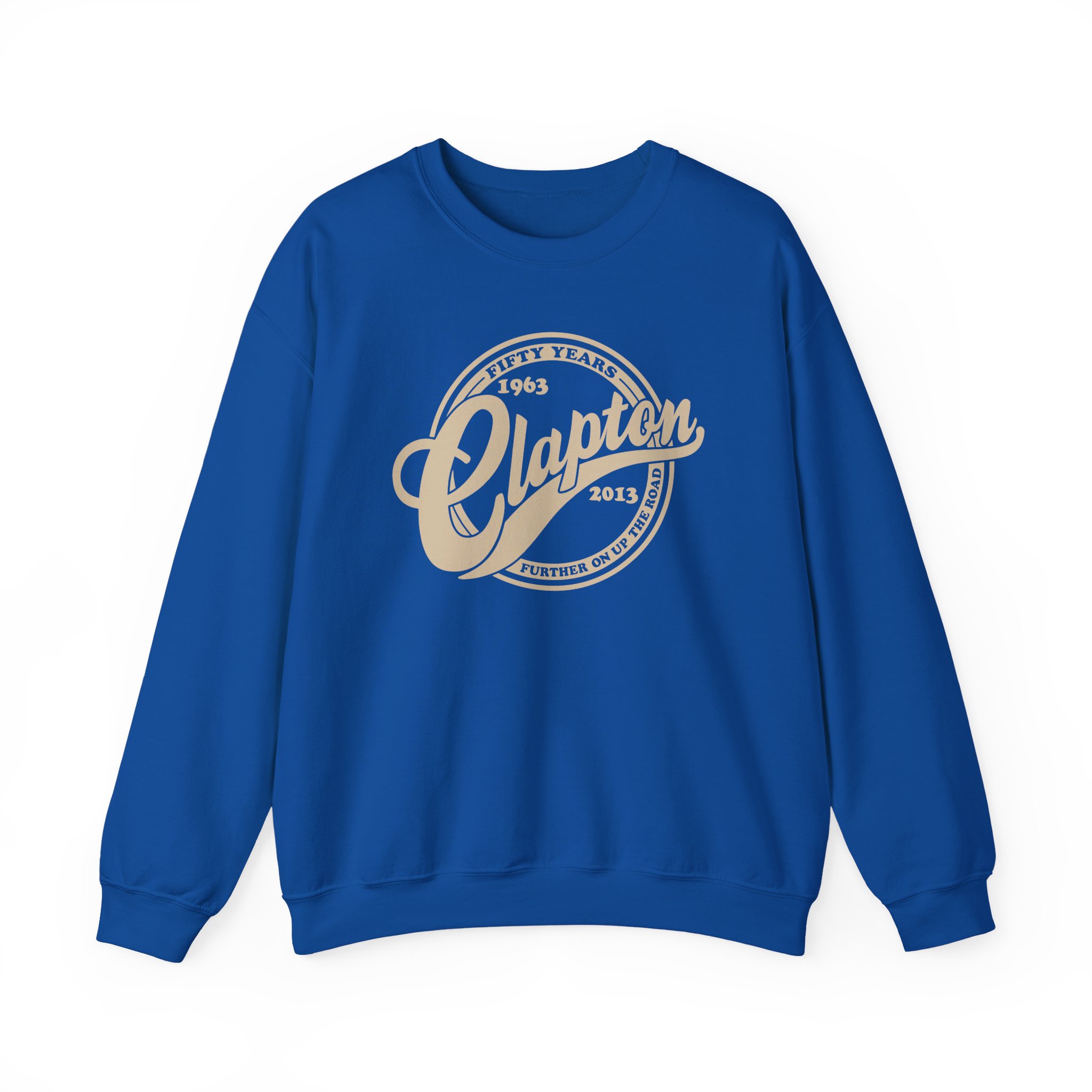 Eric Clapton 50 Years Unisex Heavy Blendâ„¢ Crewneck Sweatshirt