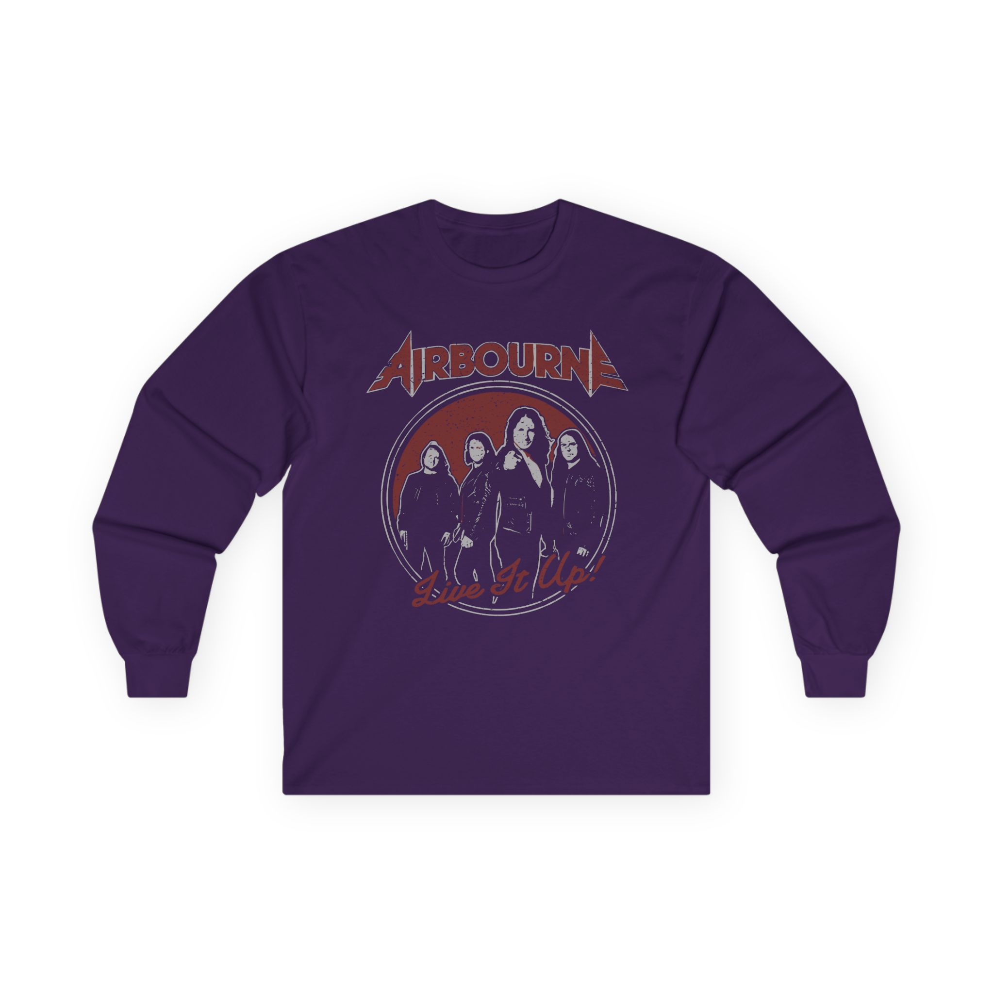 Airbourne - Black Live It Up Unisex Ultra Cotton Long Sleeve Tee