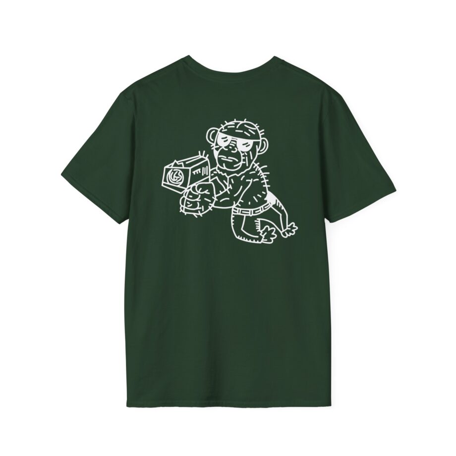 Spoonkid Detective Monke Unisex Softstyle T-Shirt