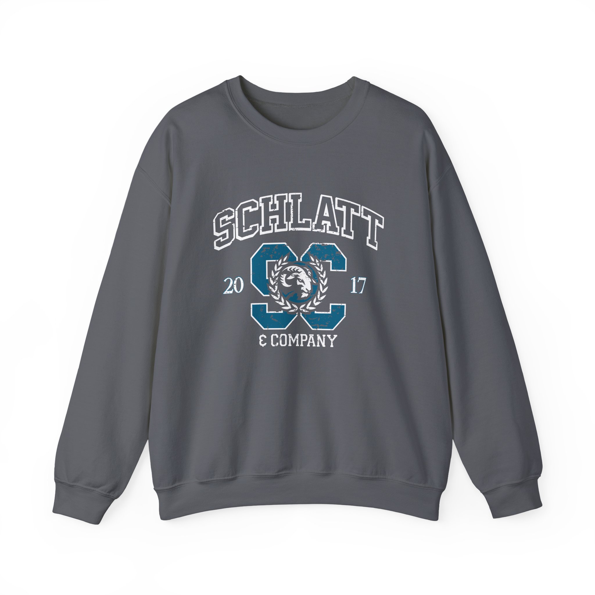 Jschlatt Schlatt & Co. Collegiate Unisex Heavy Blendâ„¢ Crewneck Sweatshirt