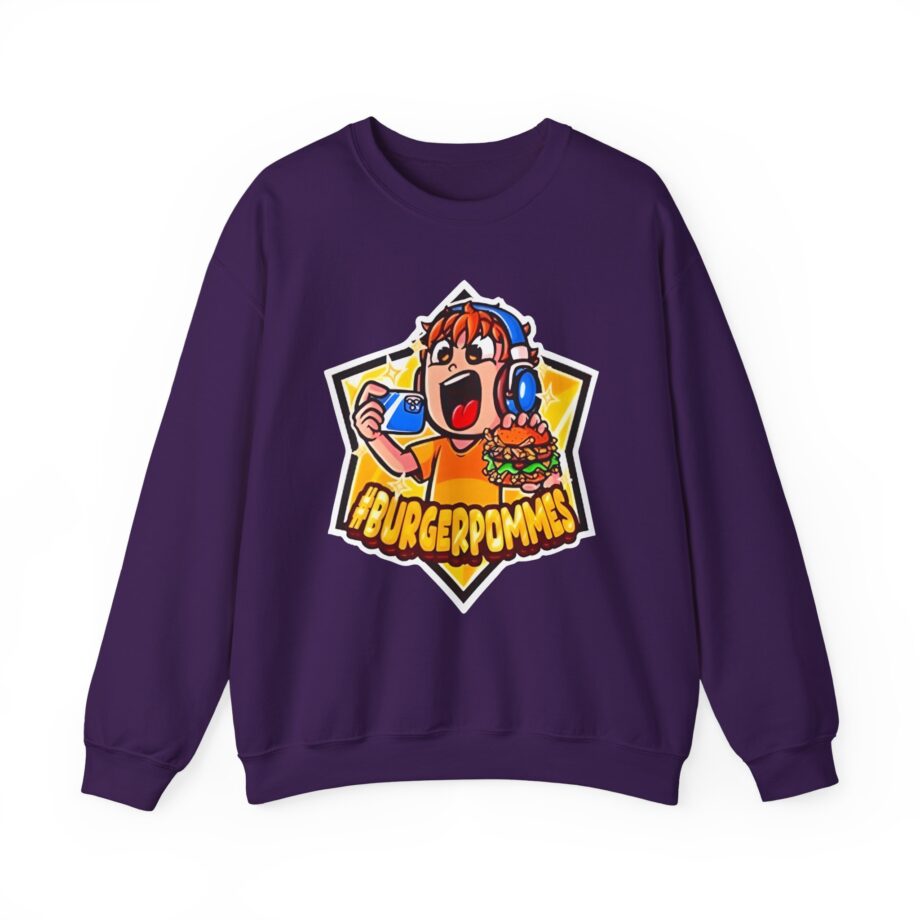 Burger Pommes Unisex Heavy Blend™ Crewneck Sweatshirt