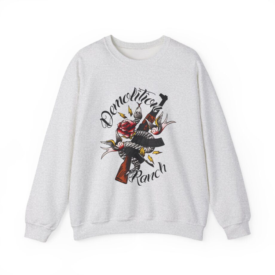 Demolition Ranch Tattoo Unisex Heavy Blend™ Crewneck Sweatshirt