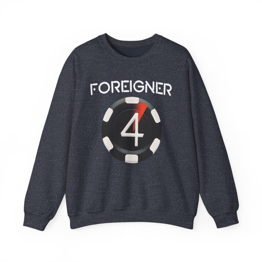 Foreigner 4 Poker Chip Unisex Heavy Blend™ Crewneck Sweatshirt