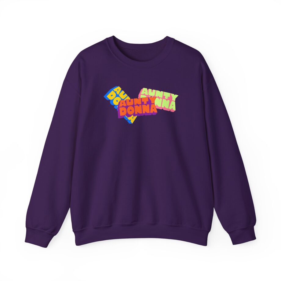 Aunty Donna Three Logo Unisex Heavy Blend™ Crewneck Sweatshirt