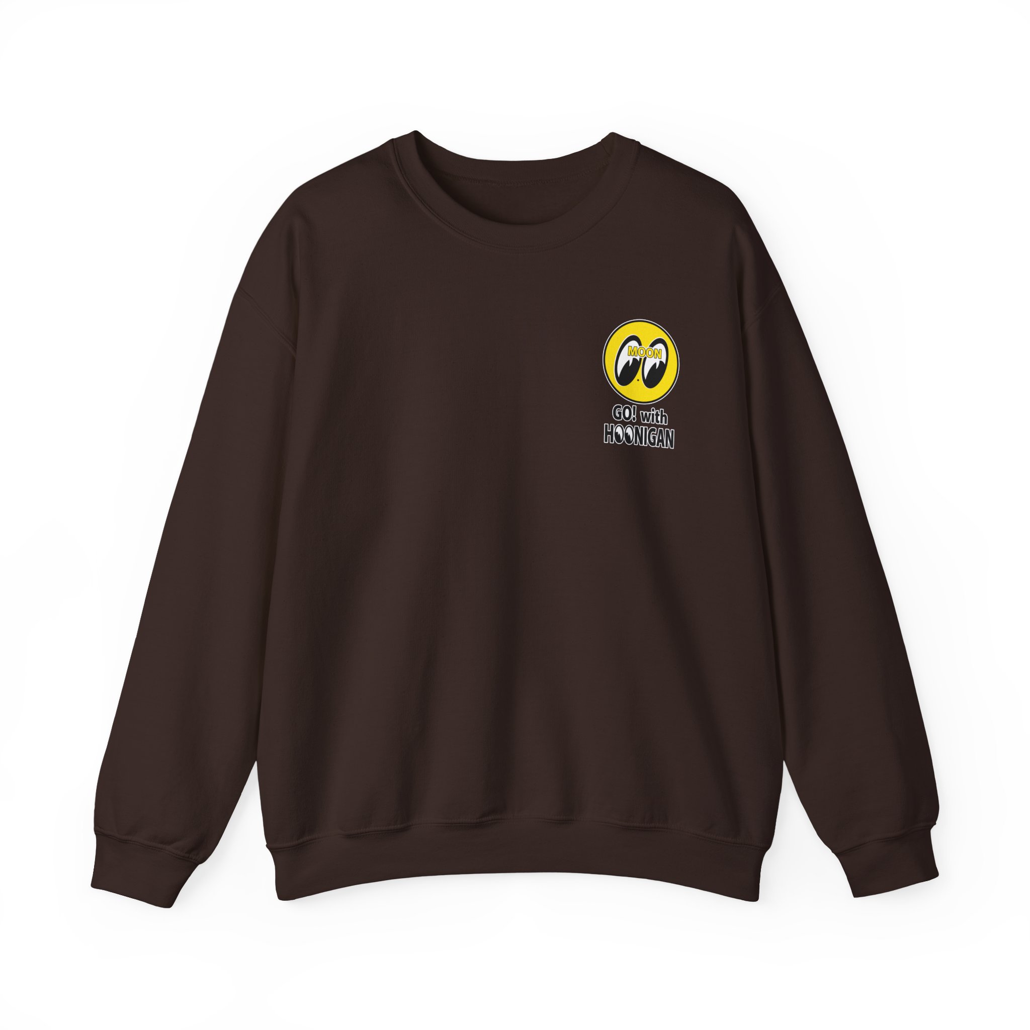 Ken Block Hoonigan X Mooneyes Go With Hoon Unisex Heavy Blendâ„¢ Crewneck Sweatshirt
