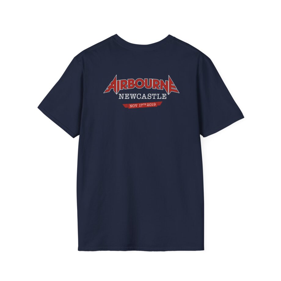 Airbourne Newcastle Event Unisex Softstyle T-Shirt