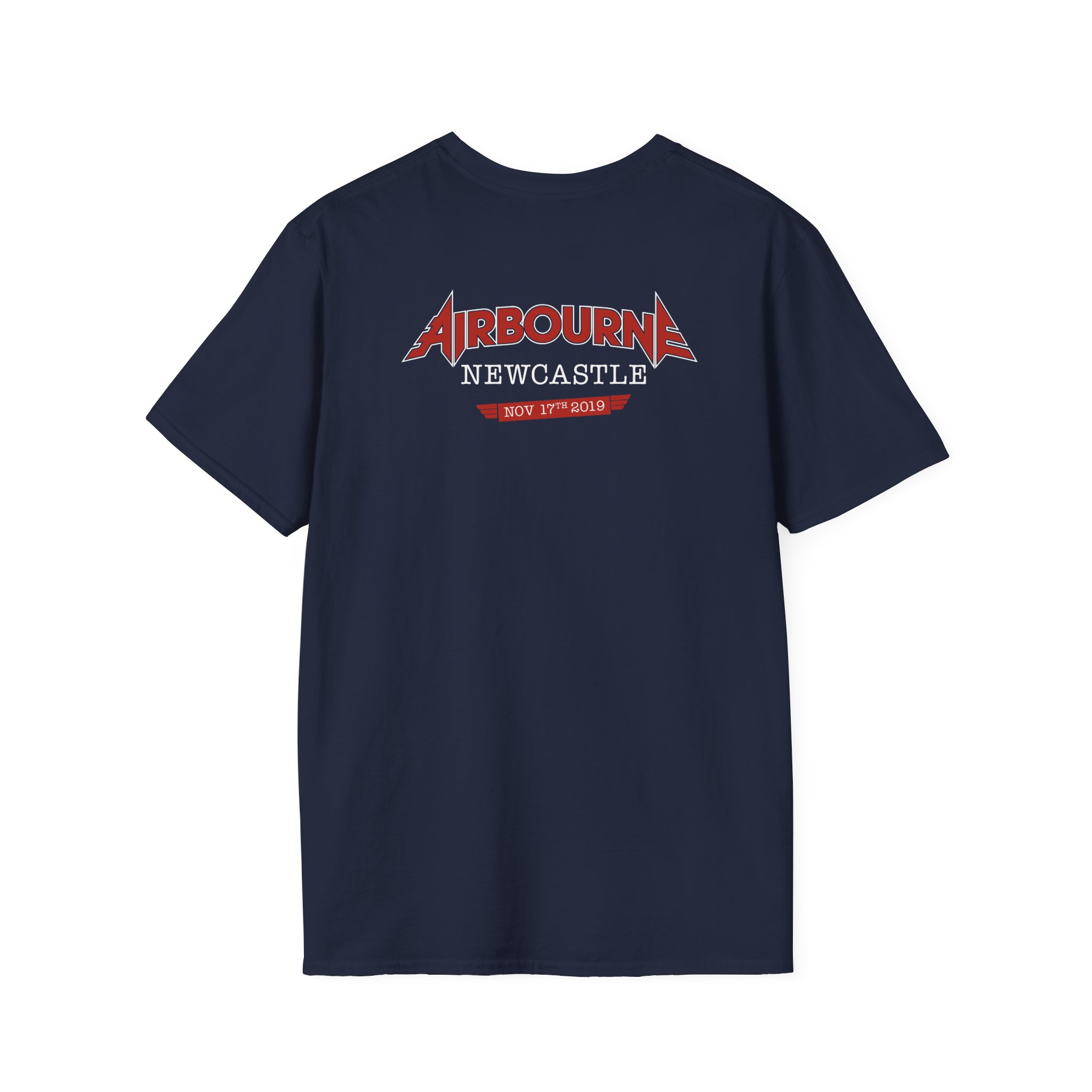 Airbourne Newcastle Event Unisex Softstyle T-Shirt