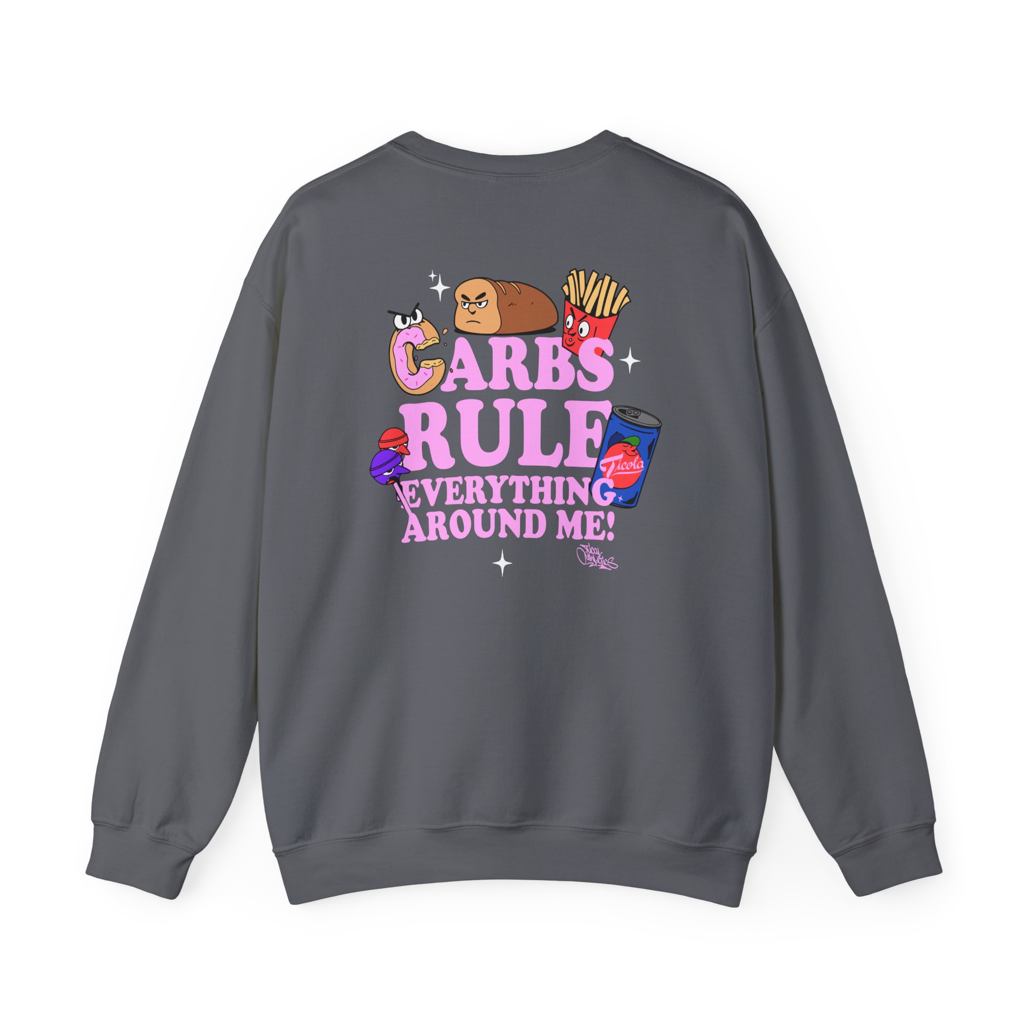 Method Man Carbs Rule Everything Around Me Unisex Heavy Blendâ„¢ Crewneck Sweatshirt