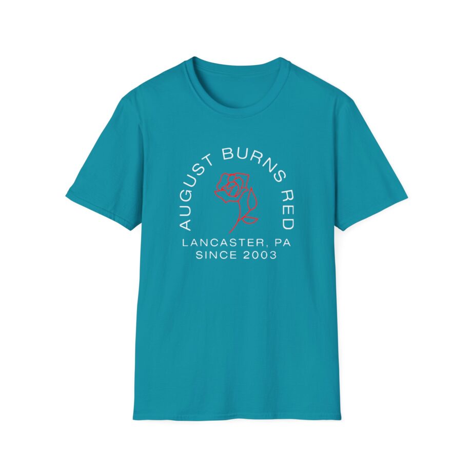 August Burns Red Rose Unisex Softstyle T-Shirt