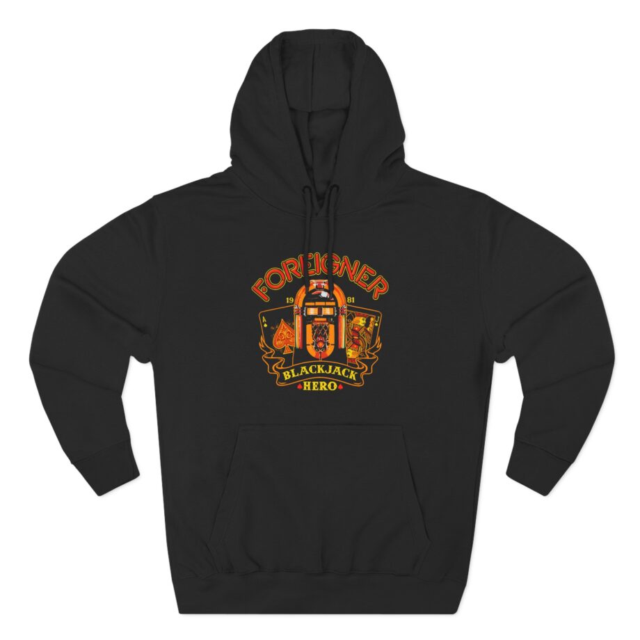 Foreigner Jack Hero Three-Panel Fleece Hoodie