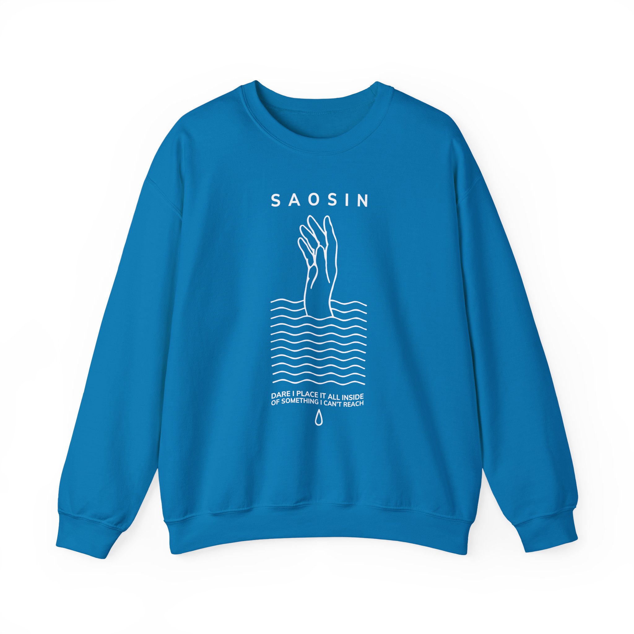 Saosin Illusion & Control Lyric Unisex Heavy Blendâ„¢ Crewneck Sweatshirt