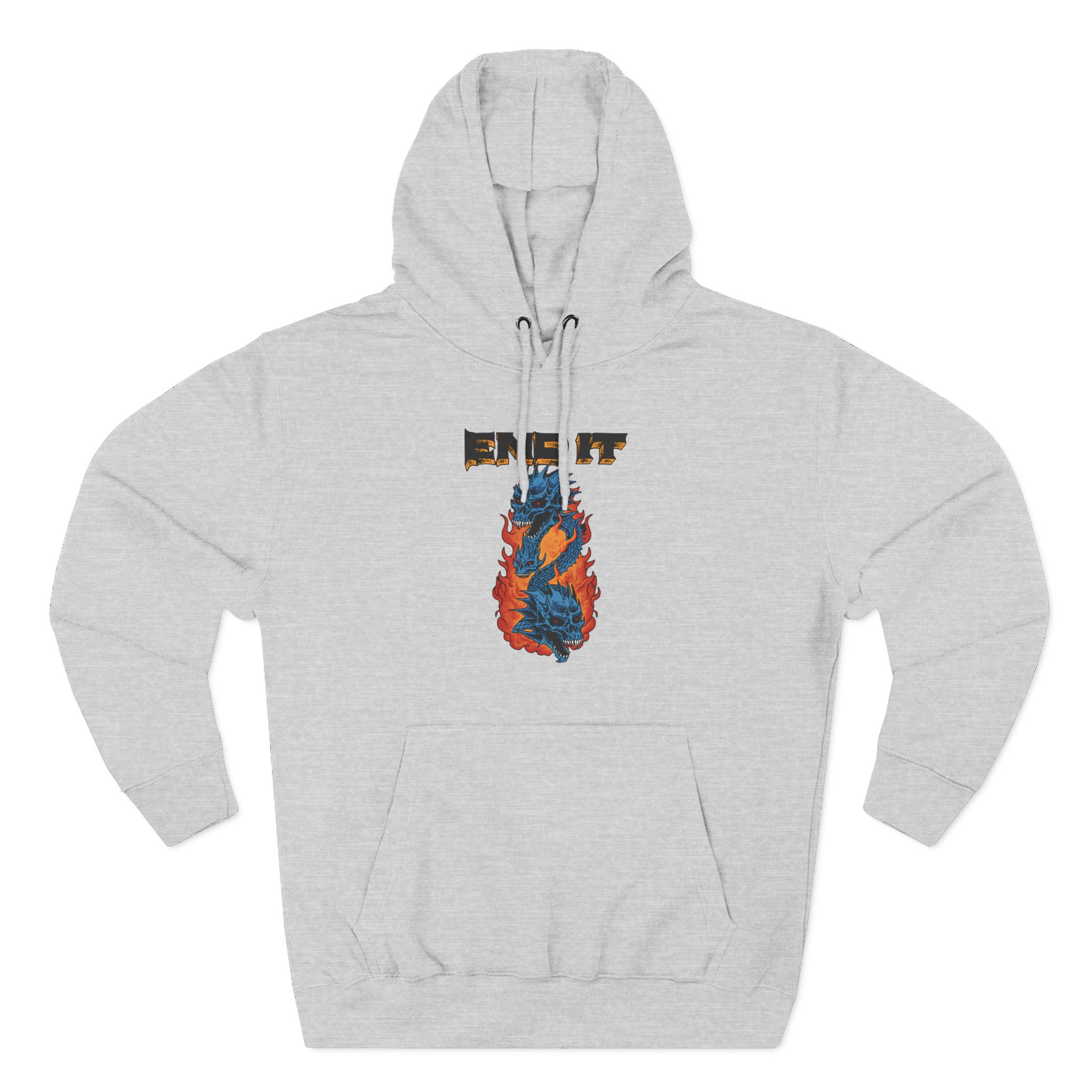 End It Three-Panel Fleece Hoodie