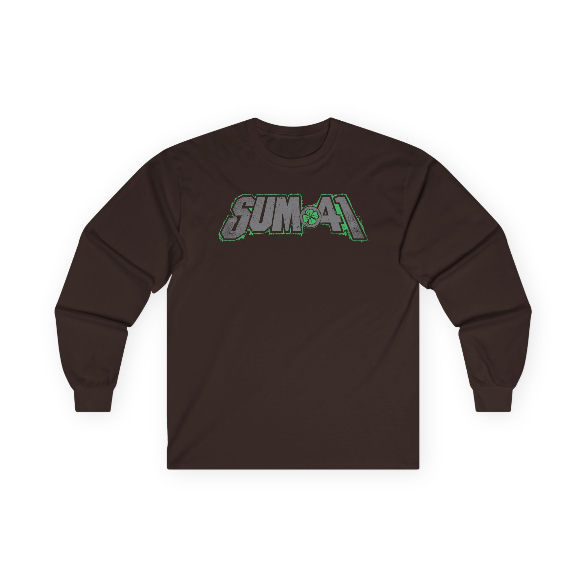 Sum 41 Shamrock Unisex Ultra Cotton Long Sleeve Tee