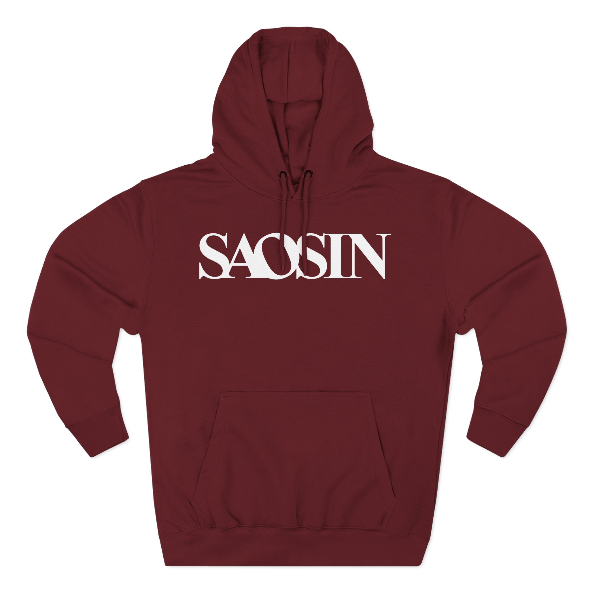 Saosin Logo Three-Panel Fleece Hoodie