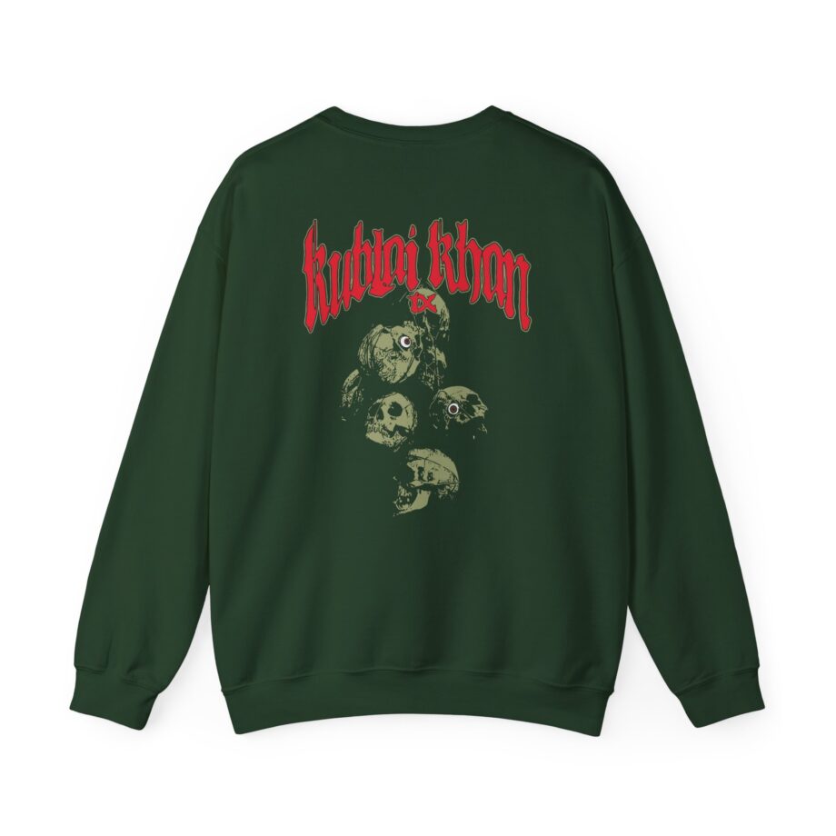 Kublai Khan - Skull Unisex Heavy Blend™ Crewneck Sweatshirt
