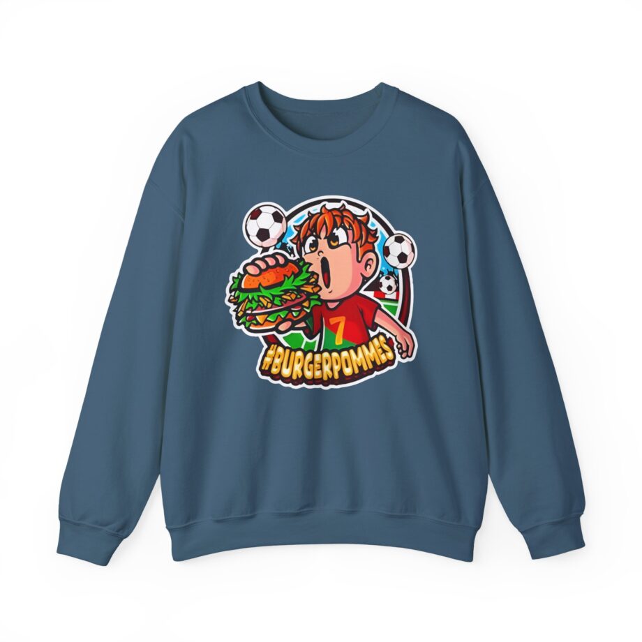 Burger Pommes Unisex Heavy Blend™ Crewneck Sweatshirt