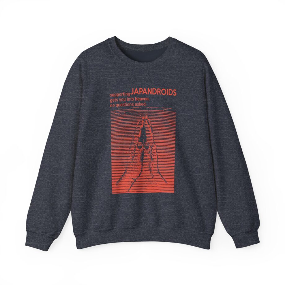 Supporting Japandroids Gets You Into Heaven No Questions Asked Unisex Heavy Blend™ Crewneck Sweatshirt