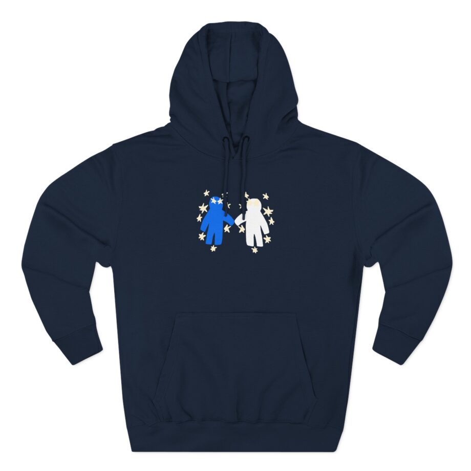 Out of Character Three-Panel Fleece Hoodie