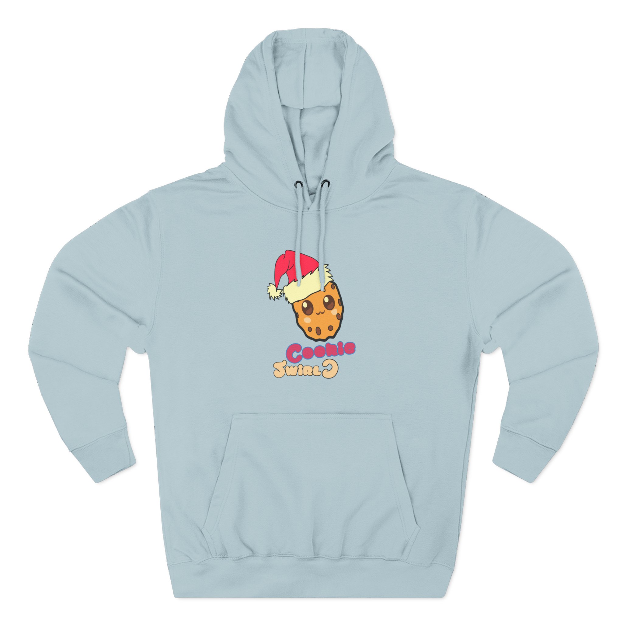Cookieswirlc Three-Panel Fleece Hoodie