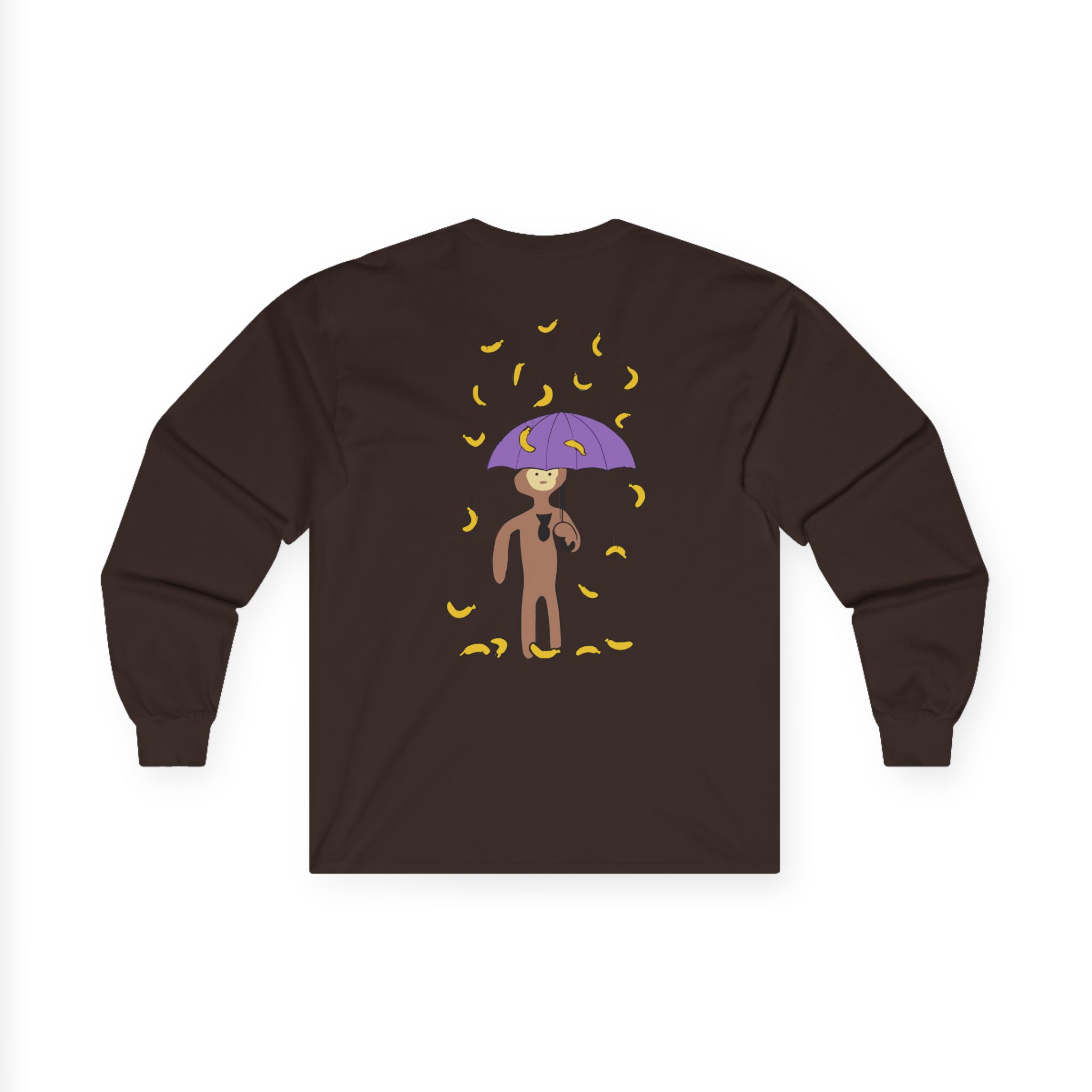Spoonkid Raining Bananas Unisex Ultra Cotton Long Sleeve Tee