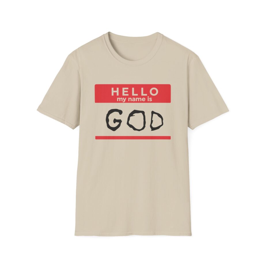 Aphex Twin Hello My Name is God Unisex Softstyle T-Shirt
