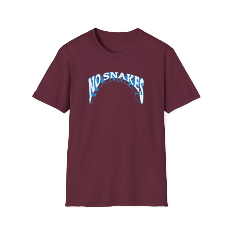 Zerkaa No Snakes Unisex Softstyle T-Shirt