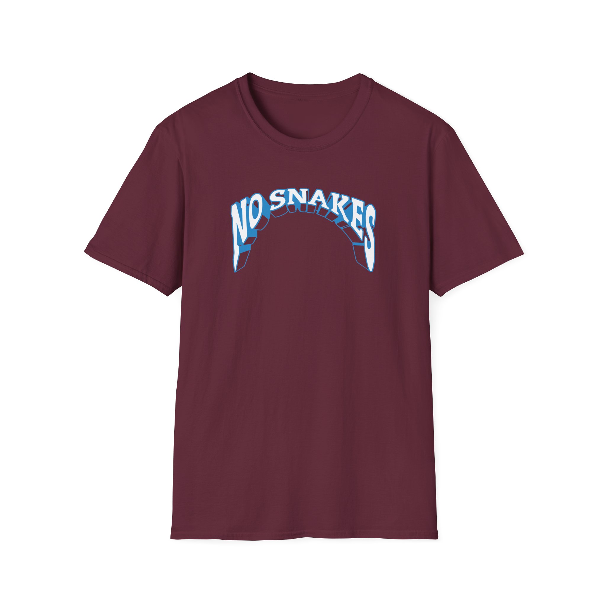 Zerkaa No Snakes Unisex Softstyle T-Shirt