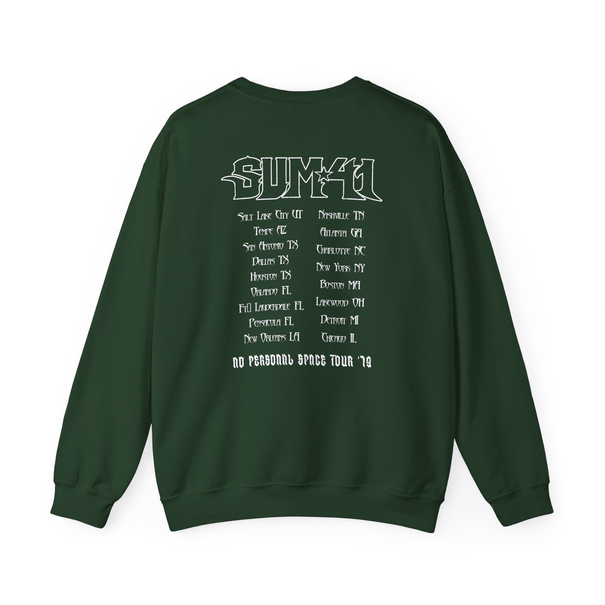 Sum 41 Reap41 Itin Unisex Heavy Blendâ„¢ Crewneck Sweatshirt