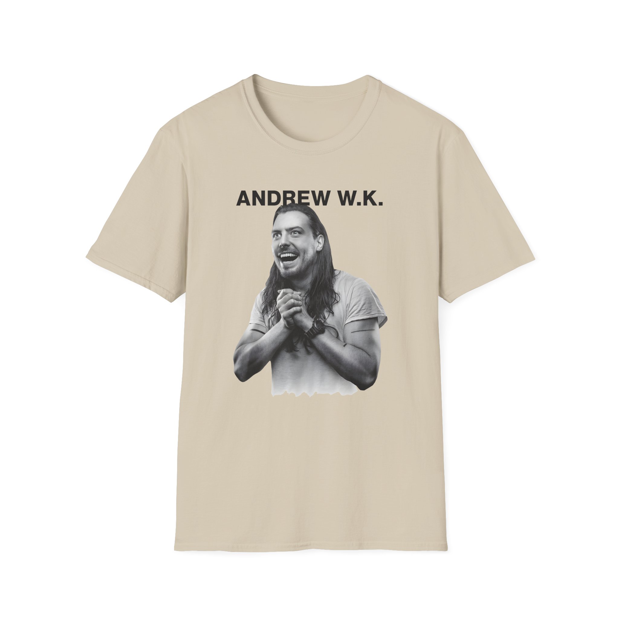 Andrew Wk Happy Unisex Softstyle T-Shirt