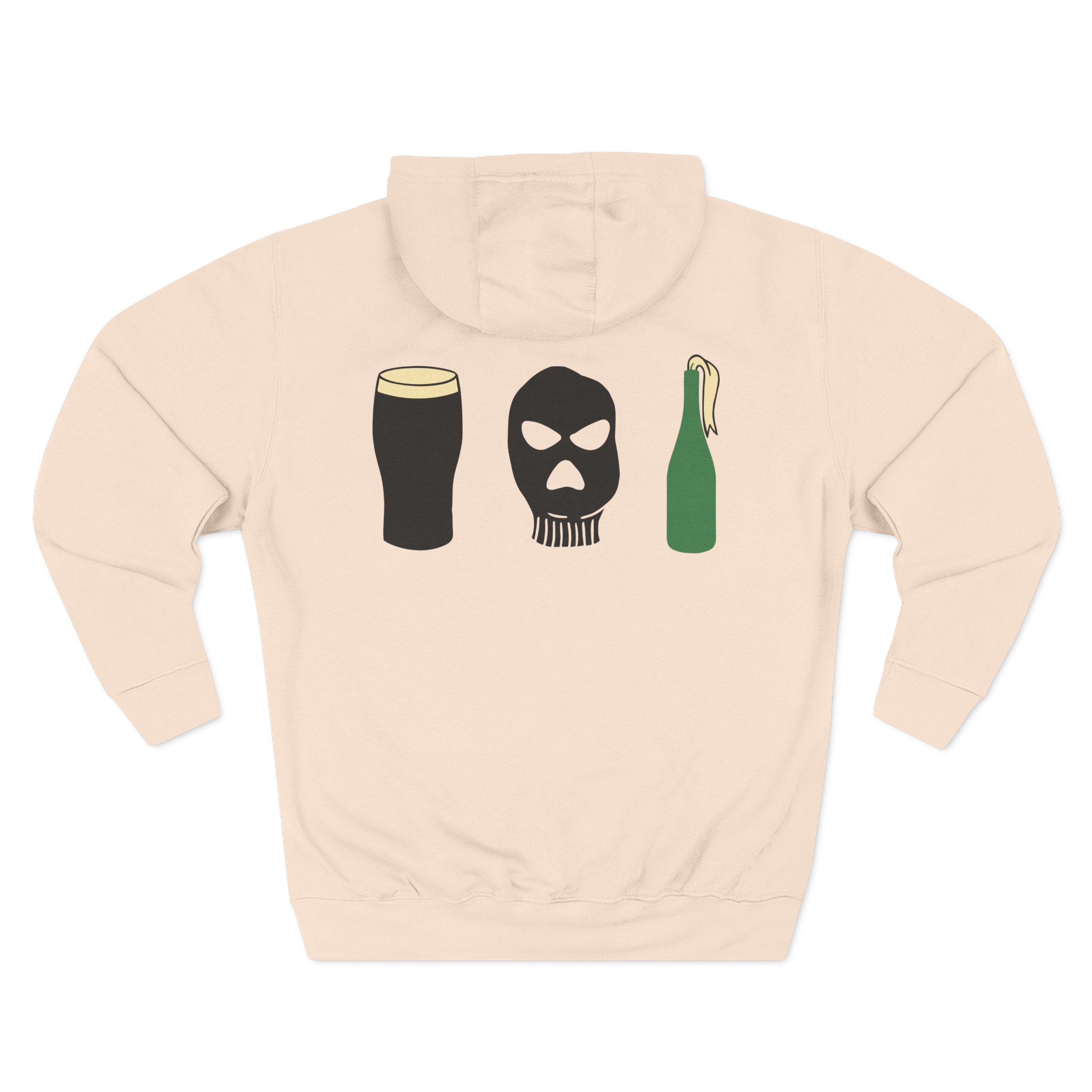 Essentials Three-Panel Fleece Hoodie