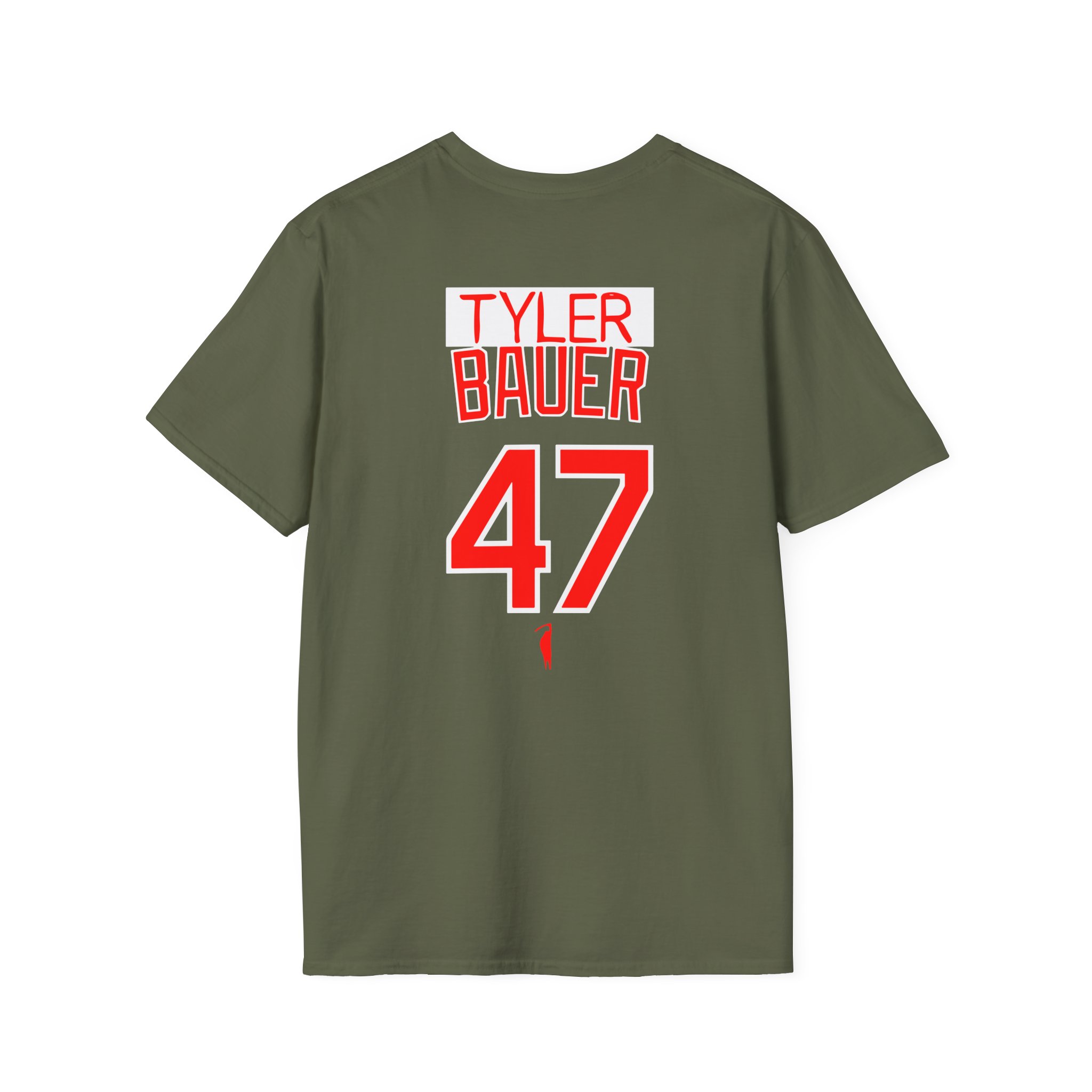 Trevor Bauer Hard Work Never Settles Unisex Softstyle T-Shirt