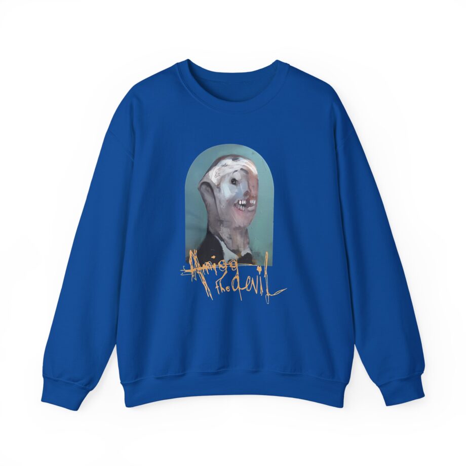 Amigo The Devil Canibal Within Cover Unisex Heavy Blend™ Crewneck Sweatshirt