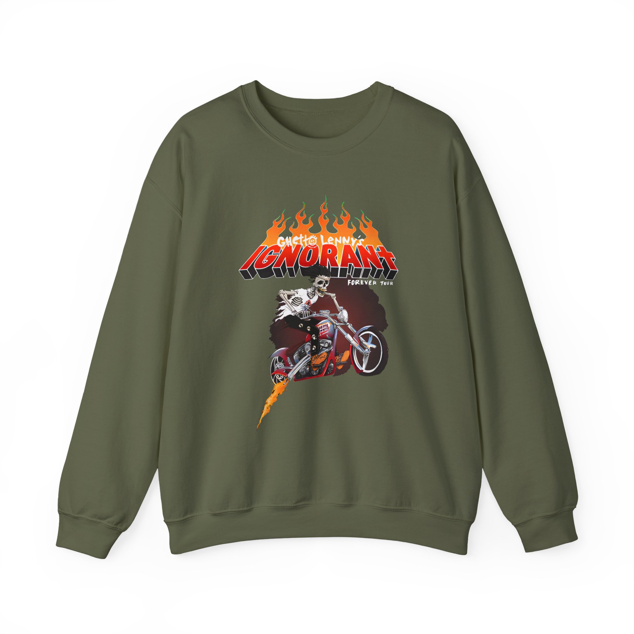 Saint JhnIgnorant Forever World Tour Unisex Heavy Blendâ„¢ Crewneck Sweatshirt