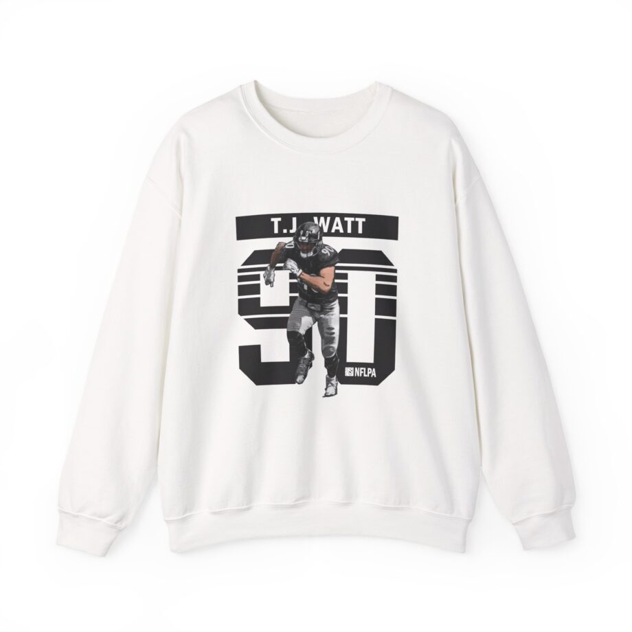 Tj Watt Grunge Unisex Heavy Blend™ Crewneck Sweatshirt