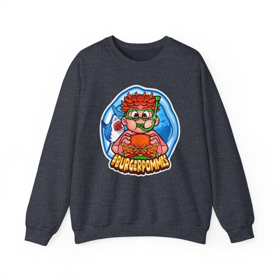 Burger Pommes Unisex Heavy Blend™ Crewneck Sweatshirt
