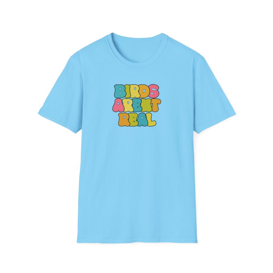 Birds Arent Real Unisex Softstyle T-Shirt