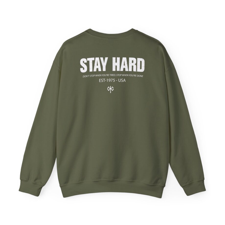 David Goggins  Stay Hard Unisex Heavy Blend™ Crewneck Sweatshirt