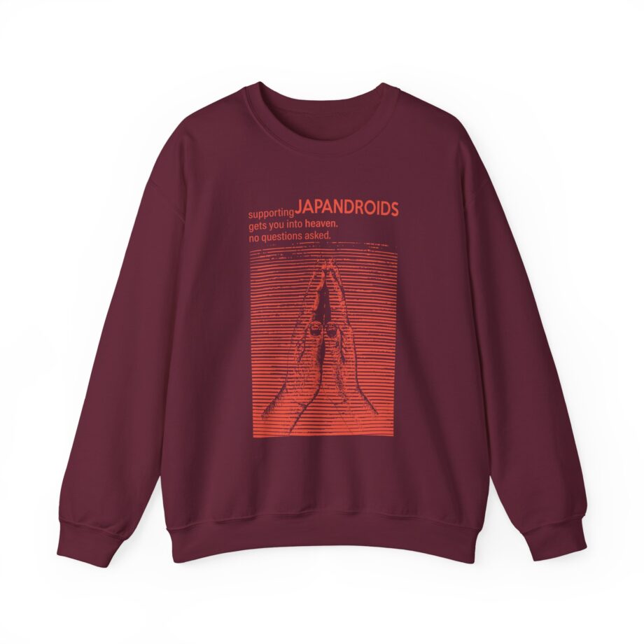 Supporting Japandroids Gets You Into Heaven No Questions Asked Unisex Heavy Blend™ Crewneck Sweatshirt