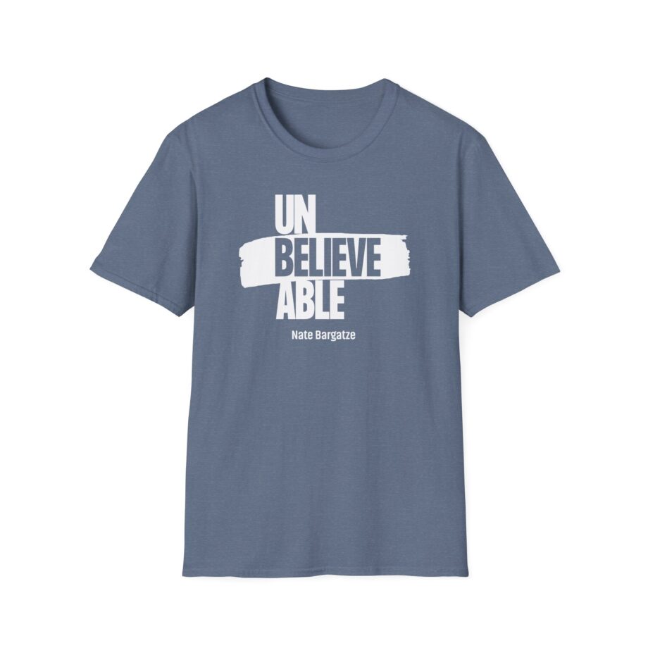 Nate Bargatze - Unbelievable Unisex Softstyle T-Shirt