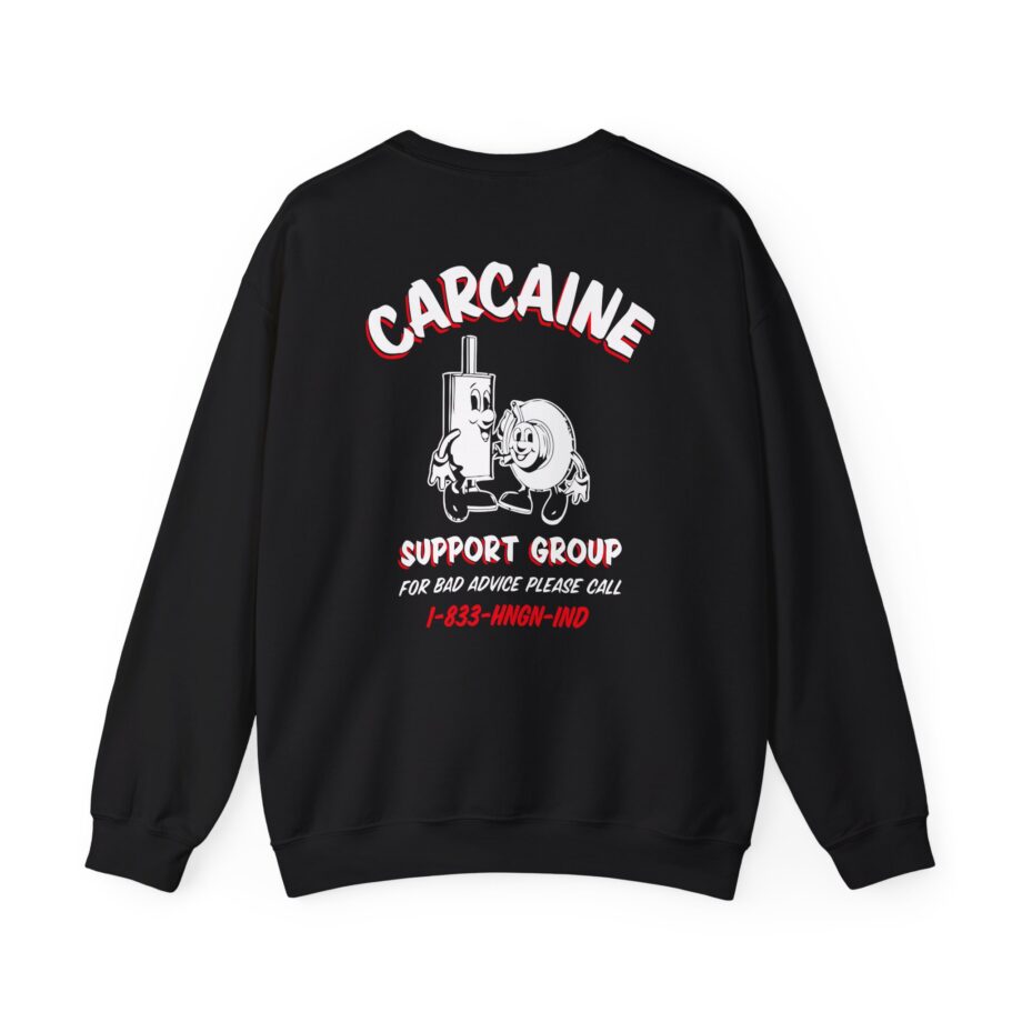 Ken Block Hoonigan Carcaine Support Group Unisex Heavy Blend™ Crewneck Sweatshirt