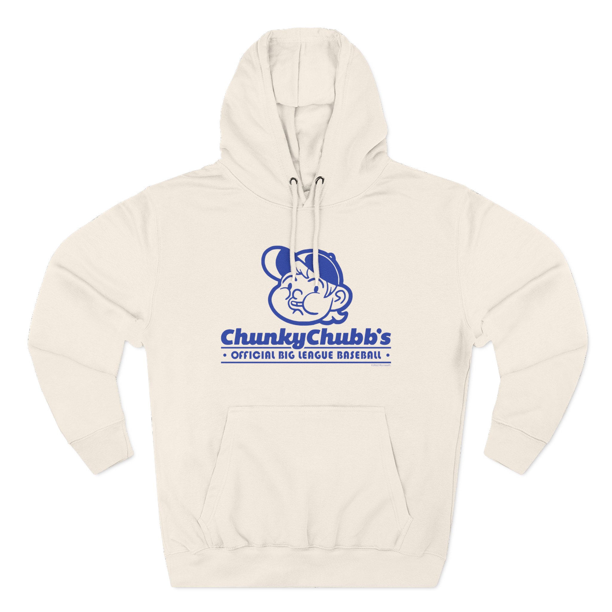 Grounded Chunky Chubb's Baseball Three-Panel Fleece Hoodie