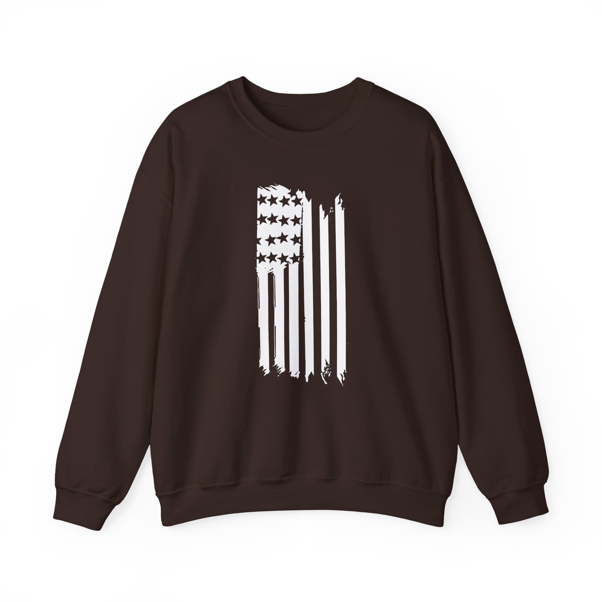 Patty Mayo Flag Americana Unisex Heavy Blend Crewneck Sweatshirt
