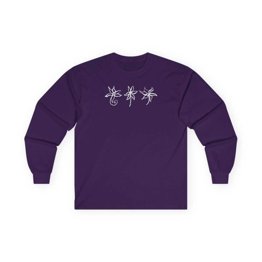 Rosalia Llylm Flower Unisex Ultra Cotton Long Sleeve Tee