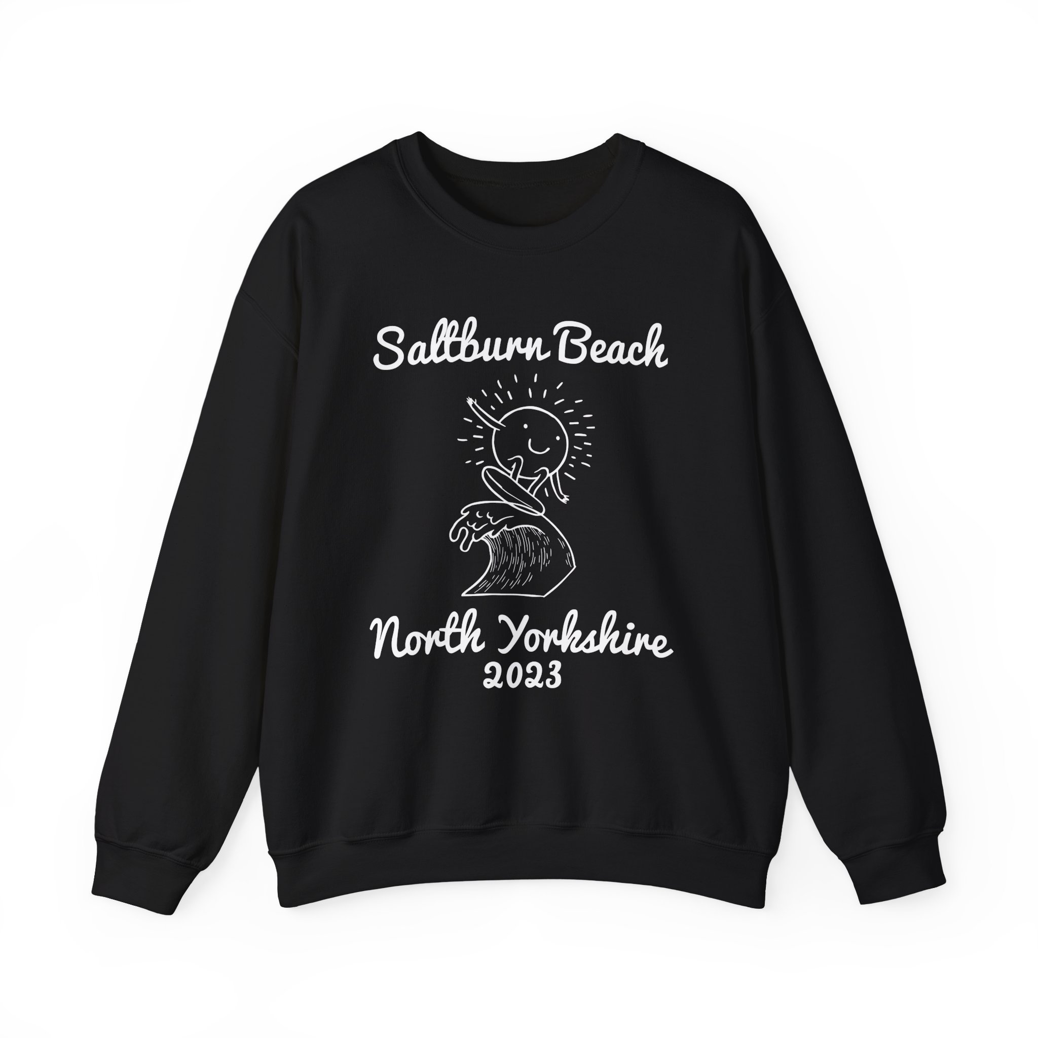 Saltburn Beach Unisex Heavy Blendâ„¢ Crewneck Sweatshirt