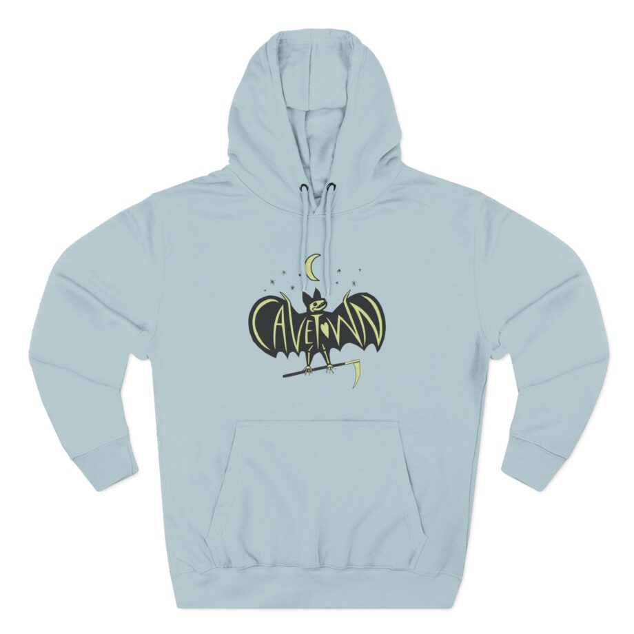 Cavetown Glow Bat Three-Panel Fleece Hoodie