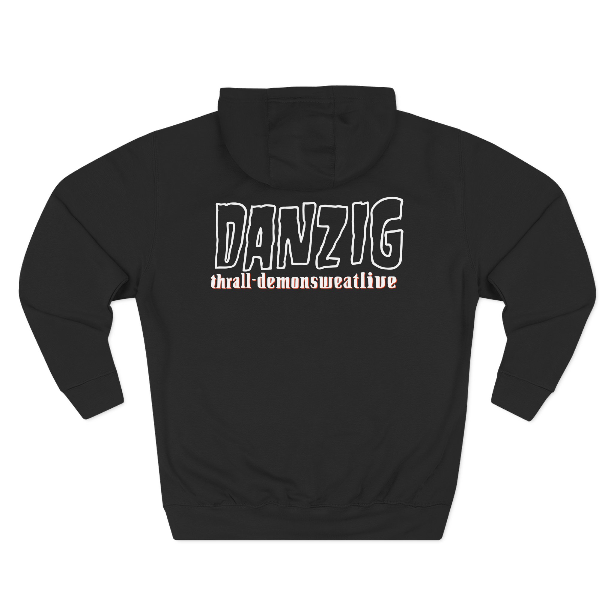 Danzig Demonsweatlive Three-Panel Fleece Hoodie