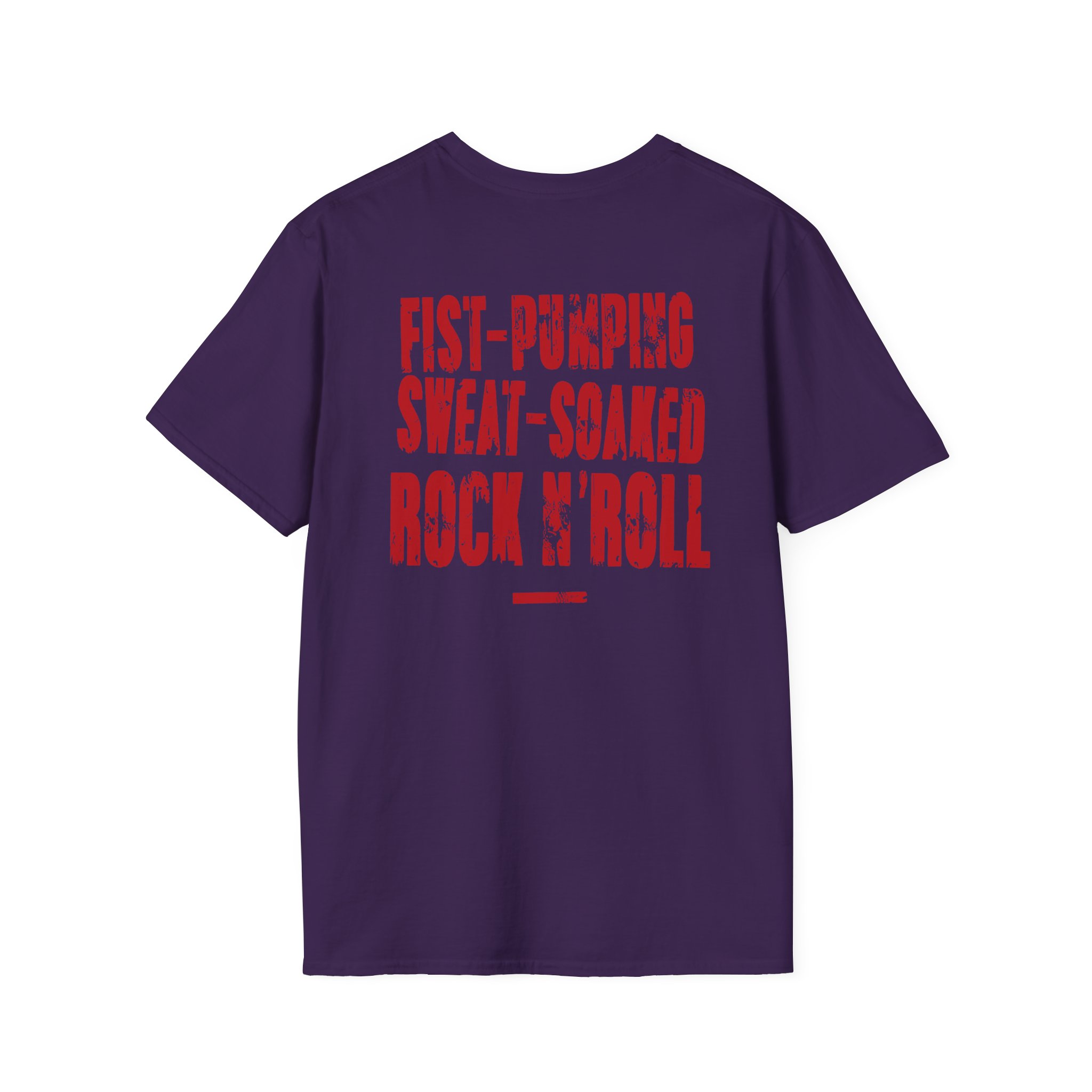 Airbourne Fist Pumping Unisex Softstyle T-Shirt