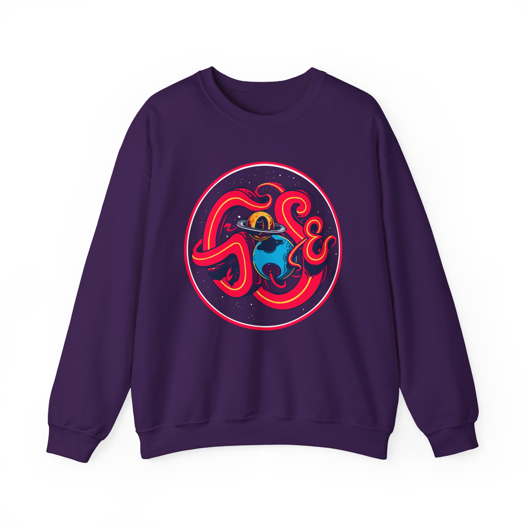 Goose Planetary Unisex Heavy Blendâ„¢ Crewneck Sweatshirt