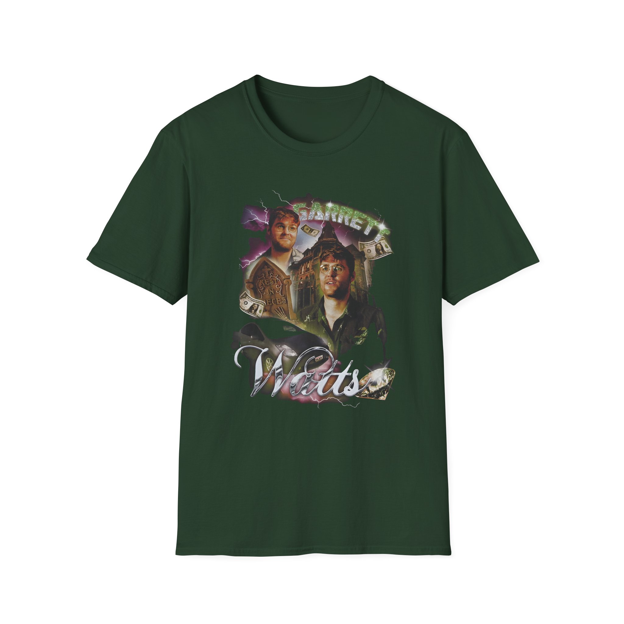 Garrett Watts Bootleg 90's Rap Unisex Softstyle T-Shirt