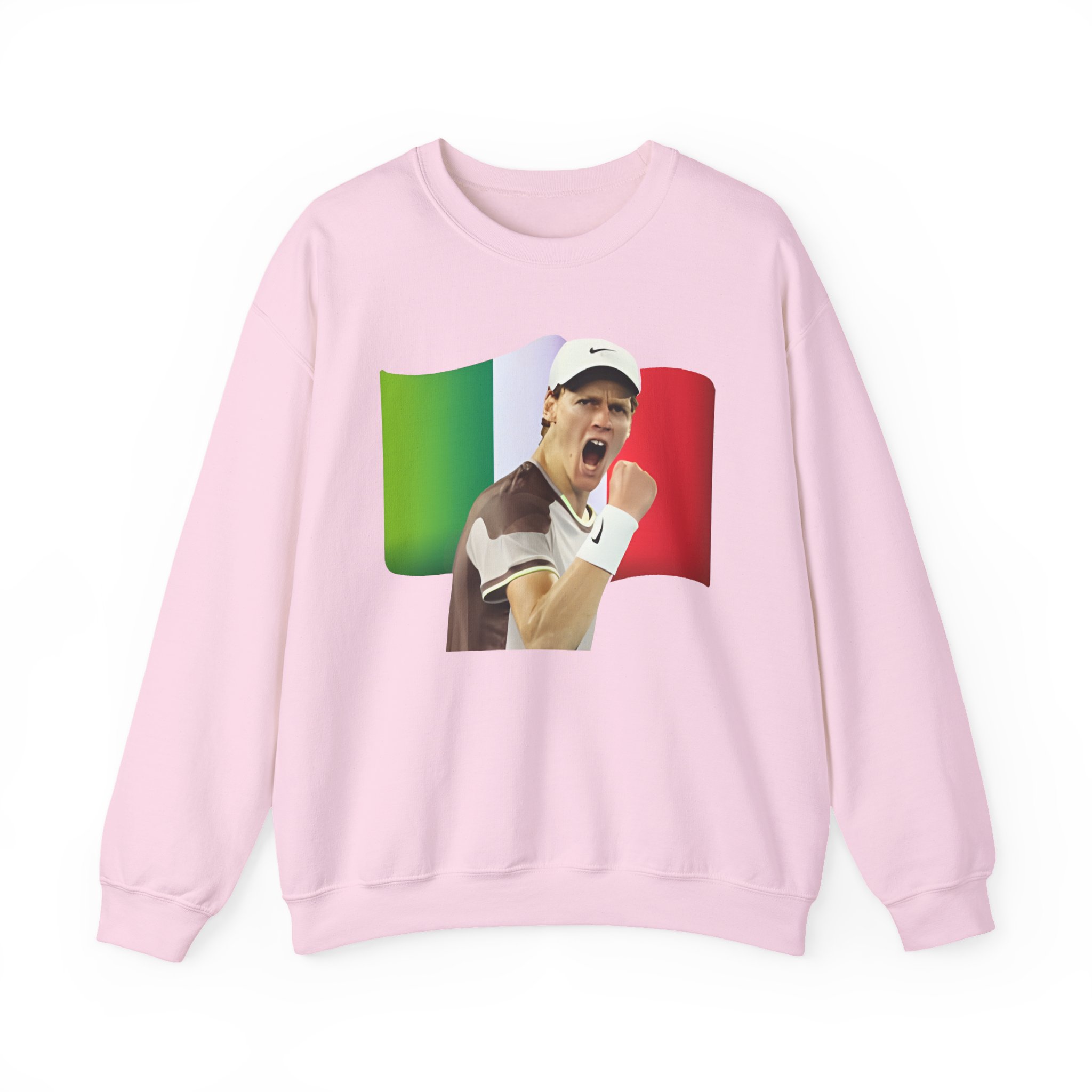 Jannik Sinner Italian Tennis Star Fan Unisex Heavy Blendâ„¢ Crewneck Sweatshirt